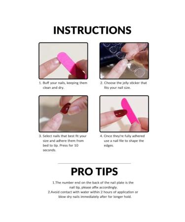 Sethexy Short Square French Press on Nails - 24pcs Acrylic False Nails for Women & Girls | International Shipping - Buy Online on GoSupps.com