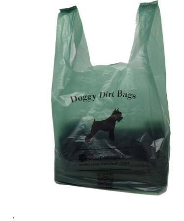 SCOT-PETSHOP Large Green Dog Waste Bags 500 Poo Bags (Not On A Roll) 500 Count (Pack of 1) - Buy Online on GoSupps.com