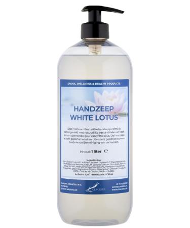 Claudius White Lotus 1L Hand Soap - With Pump