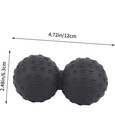 Premium Toddmomy Yoga Massage Ball & Roller - Double Lacrosse Balls for Muscle Relief | International Shipping - Buy Online on GoSupps.com