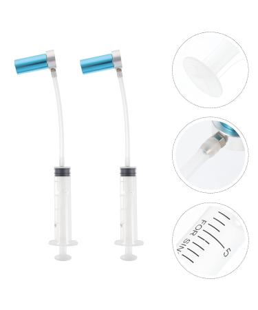 HEALLILY DIY Lipstick Mold Set with Stripper Syringe - Aluminum Lip Gloss Balm Maker Tool for Cosmetic DIY - Buy Online on GoSupps.com