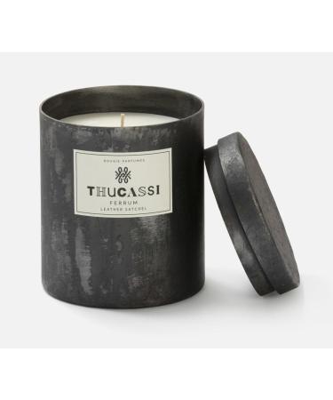 Thucassi Ferrum Candle - Sea Water Foam Scent 28oz Black Tin | International Shipping Available - Buy Online on GoSupps.com