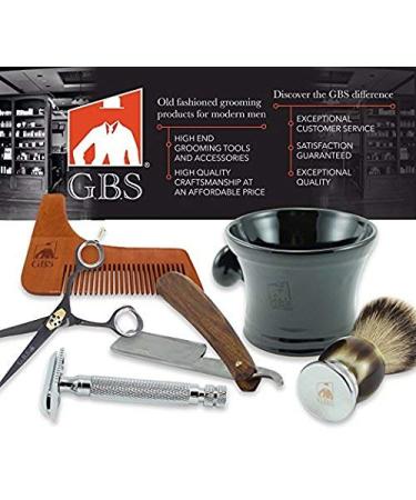 Buy G.B.S Chrome Brush and Razor Stand - Stylish Unbreakable Shaving Stand for Everyday Grooming - Fits Most 3 & 5 Blade Razors - International Shipping Available - Buy Online on GoSupps.com