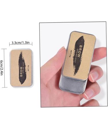 Wild eyebrow soap Eyebrow eyebrows with eyebrow inaminous waterproof eyebrow cream Wax gel adjustment wax 2pcs 2pcs eyebrow soap - Buy Online on GoSupps.com