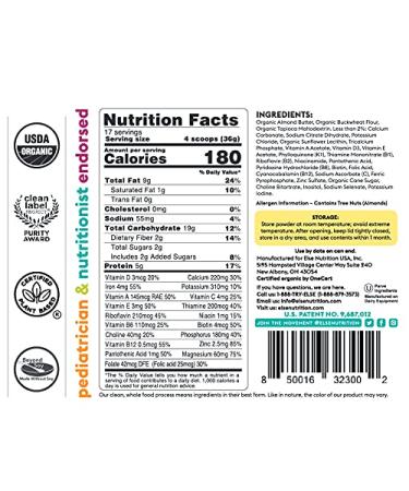 Else Plant-Based Complete Nutrition Drink for Toddlers (2-Pack) | Dairy-Free, Soy-Free, Corn-Syrup Free | Gluten-Free & Non-GMO | Vegan & Organic | Vitamins and Minerals for 12 Mo.+ | 22 Oz. | 1.38 Pound - Buy Online on GoSupps.com