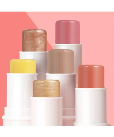 REVERIE DIARY Cream Blush Stick Trio: Moisturizing Highlighter, Bronzer & Coral Blush for Mature Skin - 3 Pack Contour Sticks - Buy Online on GoSupps.com
