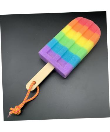 Hemoton 2pcs Kids Bath Sponge Set - Silicone Body Scrubbers for Shower and Bath - Includes Face Scrubber and Popsicle Foam Sponge - Bathing Towel and Foot Scrubber - All-in-One Bathing Kit - Buy Online on GoSupps.com