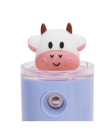 Face Mist Steamer Portable Nano Facial Mister for Travel Use for Face for Women for Girl(purple Pisa Leaning Tower Type)