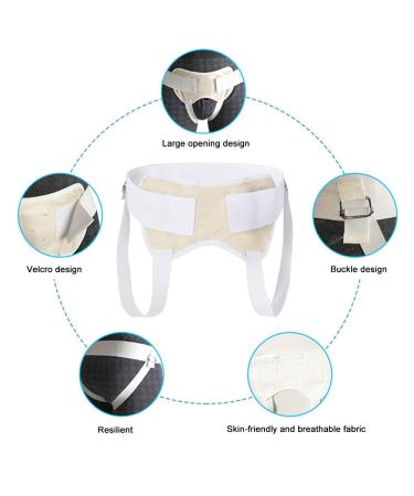 Abdominal Support for Women | Comfortable Waist Belt for Hernia Relief | Breathable & Long-Wearing Adult Hiatal Hernia Support - Buy Online on GoSupps.com