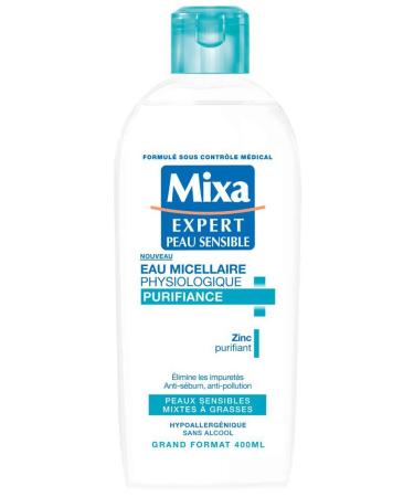 Mixa Purifying Anti-Pollution Micellar Water 400 ml