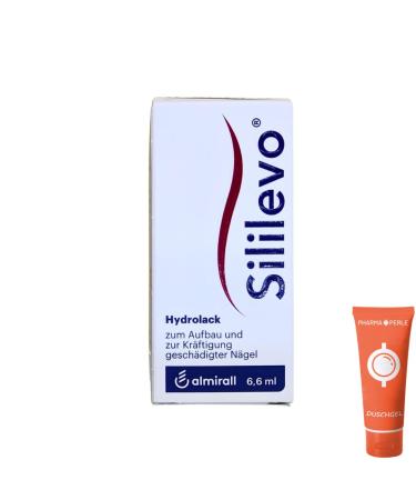 Sililevo Hydrolack 6.6 ml - Strengthen & Repair Damaged Nails | Medical Nail Solution for Splits Breaks & Psoriasis | Savings Set & Pharma Pearl - Buy Online on GoSupps.com