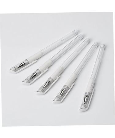 Didiseaon 5 Sets Marking Tool White Plastic Multi-functional Tattoos Pen Eyebrow Pen 15.00X0.80X0.80CMx5pcs Whitex5pcs - Buy Online on GoSupps.com
