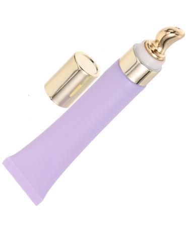 FOMIYES Empty Eye Cream Squeeze Tubes 20g Refillable Essential Oil Roller Bottle Cosmetics Roll on Bottle Dispenser Sample Travel Container for Lip Balm Gloss for Women Girls