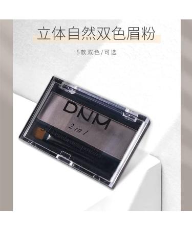 Professional Eyebrow Powder Palette - Waterproof Eyebrow Makeup with 5 Colors (Gray Black) for Flawless Brows - Buy Online on GoSupps.com