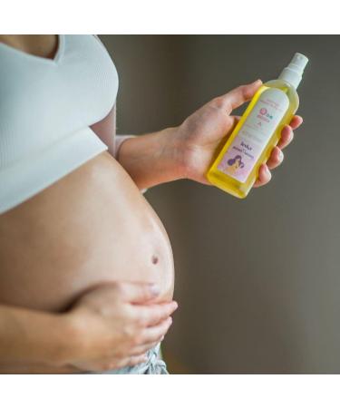 LESKA Maternity Belly Oil | STAGE A SOOTHE Happy Belly Anti-Itch Oil | Pregnancy Months 1-5 | Complete 3 Stage Pregnancy Skin Care System | New Mom Gifts | 4.22oz - Buy Online on GoSupps.com