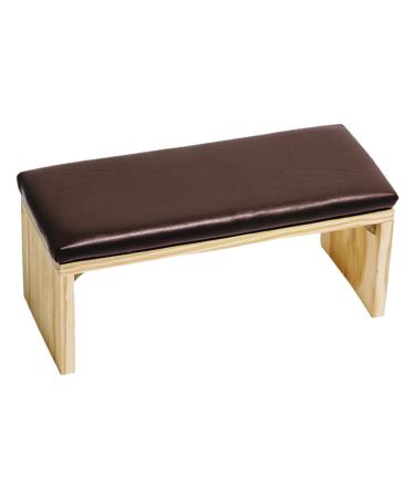 Nail Art for Women Nail Pillow Double-layer Long Lifespan Wood Manicure Arm Rest Cushion for Women Nail Pillow Stand for Indoor