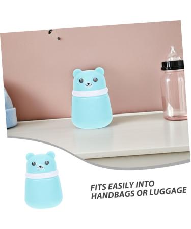 Mikinona Lot de 3 Bo tes Poudre pour B b Houppette Douce Bo tier Vide Herm tique D Ours Bleu Compact et Portable pour Corporel et Voyage tui Hygi nique pour -N  - Buy Online on GoSupps.com