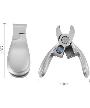 OUSIKA Nail Clippers Professional Mini Nail Clippers Stainless Steel Large Opening Manicure Fingernail Cutter Toenail Scissors Nails - Buy Online on GoSupps.com