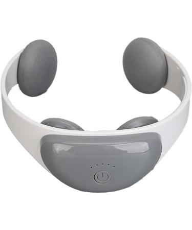Neck Massage Device - Electric Pulse Massager for Cervical Spine Relief | Adjustable Fast Warming & Travel-Friendly - Buy Online on GoSupps.com