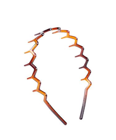 High Quality Plastic Shark Teeth Headband & Hair Comb Set - 2 Pieces in Black & Brown for Perfect Hair Styling | International Shipping Available - Buy Online on GoSupps.com