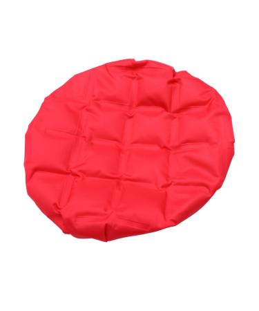 Housoutil Chapeau Thermique pour Cheveux Rouge Vapeur Micro-ondes sans Fil Soin Capillaire Professionnel Maison Size 1 rouge