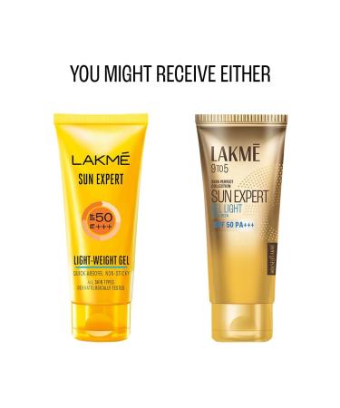 Buy Lakme Sun Expert SPF 50 PA+++ Ultra Matte Gel 100 ml - Best Sunscreen for Oily Skin | International Shipping Available - Buy Online on GoSupps.com