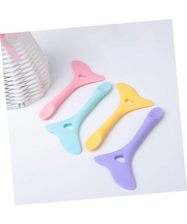 FRCOLOR 6 Pcs Eyeliner Eyeshadow Silicone Molds Lash Mascara Eyelash Eye Cosmetics Tools Simple Miss Spoon mediumx3pcs Assorted Colorx3pcs - Buy Online on GoSupps.com