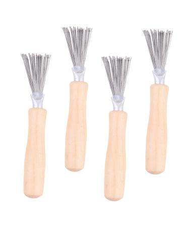 Didiseaon 4pi ces Nettoyeur pour Brosses Cheveux et Peignes Outil de Nettoyage pour Enlever Cheveux Accumul s Pratique pour Usage Quotidien et Voyages