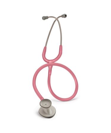 3M Littmann Lightweight II S. E. Stethoscope 2456 Pearl Pink Tube Pink Single