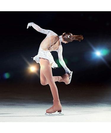 Almencla Figure Skating Over The Boot Tights | Girls & Women Ice Skate Leggings | Pure 8-11 - Buy Online on GoSupps.com