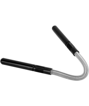 Stainless Steel Facial Hair Remover Spring - Effective Epilator Kit for Upper Lip, Chin, and Eyebrows (Black) - Buy Online on GoSupps.com