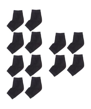 minkissy 6 Pairs Heel Protector Socks Heel Moisturizing Socks Heel Anti-Crack Socks Moisturizing Socks Lined Socks Men Rough Calluses Socks Gel Foot Socks Heel Socks Man Sleeve Breathable