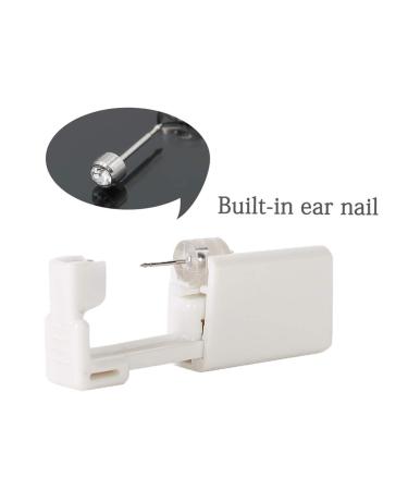 Trrut 2 Pcs Disposable Self Ear Piercing Gun Kit with Earring Studs - Easy and Safe Ear Piercing Tool - Buy Online on GoSupps.com