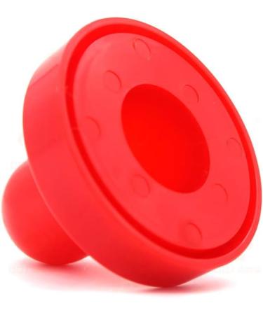 2 Pcs Red Air Hockey Pushers & Pucks Set | Premium Goal Handles Replacement for Game Tables - Buy Online on GoSupps.com