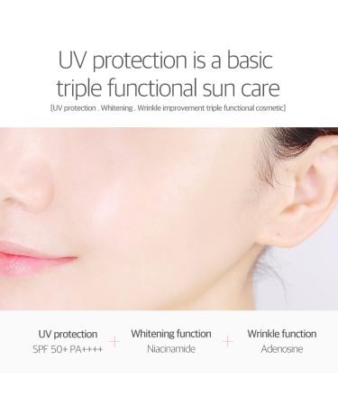 ROUND LAB Birch Juice Tone Up Sunscreen 50mL - Strong UV Protection, No White Cast, Moisturizing Essence, Reef Safe - 1.69 Fl Oz - Buy Online on GoSupps.com