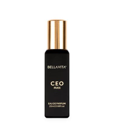 Be'llaVita Luxury CEO MAN Eau De Parfum with Lemon Lavender Tonka Mandarin & Vetiver | Office Wear Perfume for Men with long lasting notes of Tonka and Agarwood 20 ML