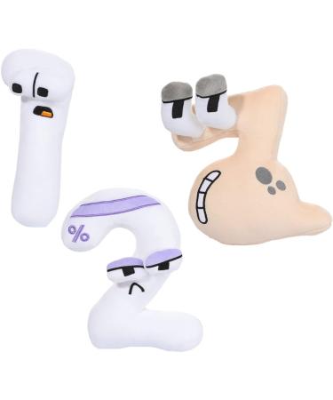 BeShero 10pcs Alphabet Plush Toys - Soft Stuffed Digital Pillows for Parties & Gifts - Buy Online on GoSupps.com