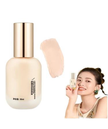 Uodo Liquid Foundation, Uodo Moisturizing Light Foundation, Uodo Liquid Foundation, Vodo Foundation, Long Lasting Oil Control Matte Foundation (Natural)
