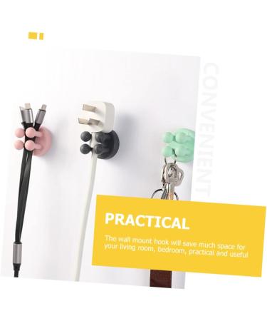 Alipis 24 Pcs Razor Hooks - Stick-On Shower Utensils & No Trace Wall Hooks for Razors Toothbrushes & Hats - Ideal for Home & Office - Buy Online on GoSupps.com