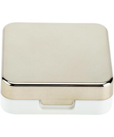 JTLB Reflective Cover Contact Lens Case Set - Cute Gold Travel Kit Box for Eye Care - Buy Online on GoSupps.com