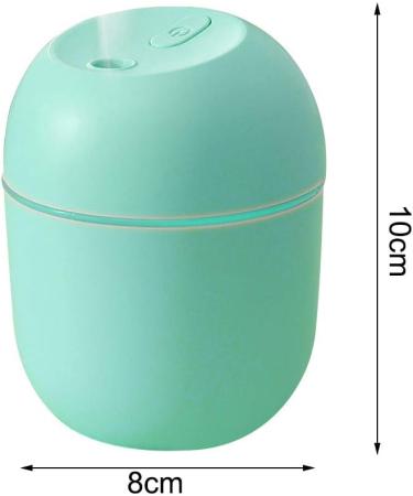 Mini Portable USB Humidifier with Colorful Night Light - Small Room & Car Essential Oil Diffuser and Purifier - Pink - Buy Online on GoSupps.com