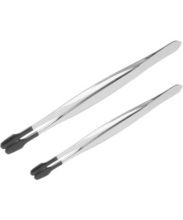 Magiclulu 4-Piece Stamp Clip Brow Tool Set - Stainless Steel Jewelry Tongs Tweezers & Pincer for Jewelry Making | Handicrafts Martensitic - Shop Now! - Buy Online on GoSupps.com
