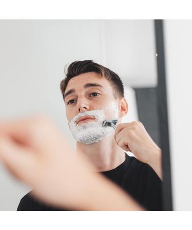 BOVEM Align Razor Premium Single Blade Safety Razor for Men | Double Edge Shaving with Stand & 5 Blades | Space Grey - Buy Online on GoSupps.com