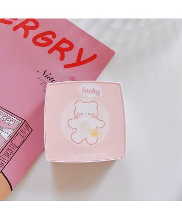 Mthh Pink Purple Cartoon Cosmetic Contact Lens Box - Portable Care Companion for Contact Lenses - Buy Online on GoSupps.com