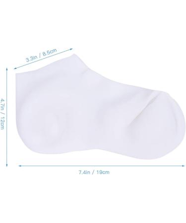 Moisturizing Cotton Foot Mask Socks | Protective Peeling Stocking for Soft Feet | Elasticity & Comfort by Miss Freeck - Buy Online on GoSupps.com