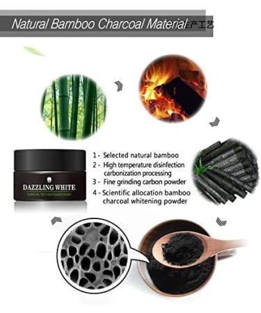 Natural Vegan Teeth Whitening & Cleaning | Cocosme Activated Carbon Powder from Coconut - Buy Online on GoSupps.com