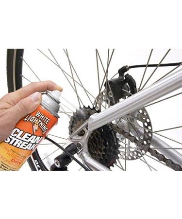 White Lightning Clean Streak Bicycle Degreaser - 14 oz Aerosol Can - Buy Online on GoSupps.com