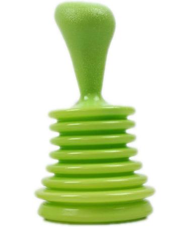 Shower Plunger | Handy Suction Cup Cleaner for Pipeline Bathroom Drain Cleaner Tool for Unclogging Slow Sinks Tubs and Showers Small and Powerful Green - Buy Online on GoSupps.com