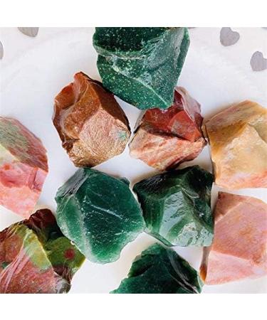 Natural Crystal Rough Natural Agate Crystal Rough Stones Rock Specimen raw Ocean Grass Agate Stones and Minerals - (Size: 20-40mm) - Buy Online on GoSupps.com