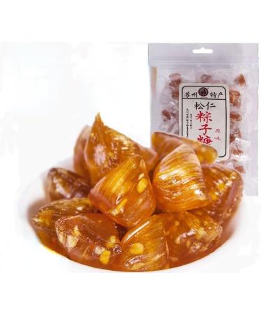 Suzhou specialty candy zongzi sugar 200g(about 30 pieces) Wedding candies osmanthus sugar candy snacks sweet candy hard candy dessert delicious snacks (Original taste 2bags)